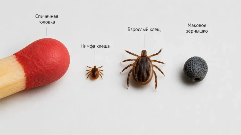 Микроклещи атакуют: вся правда о нимфах, которые меньше спичечной головки